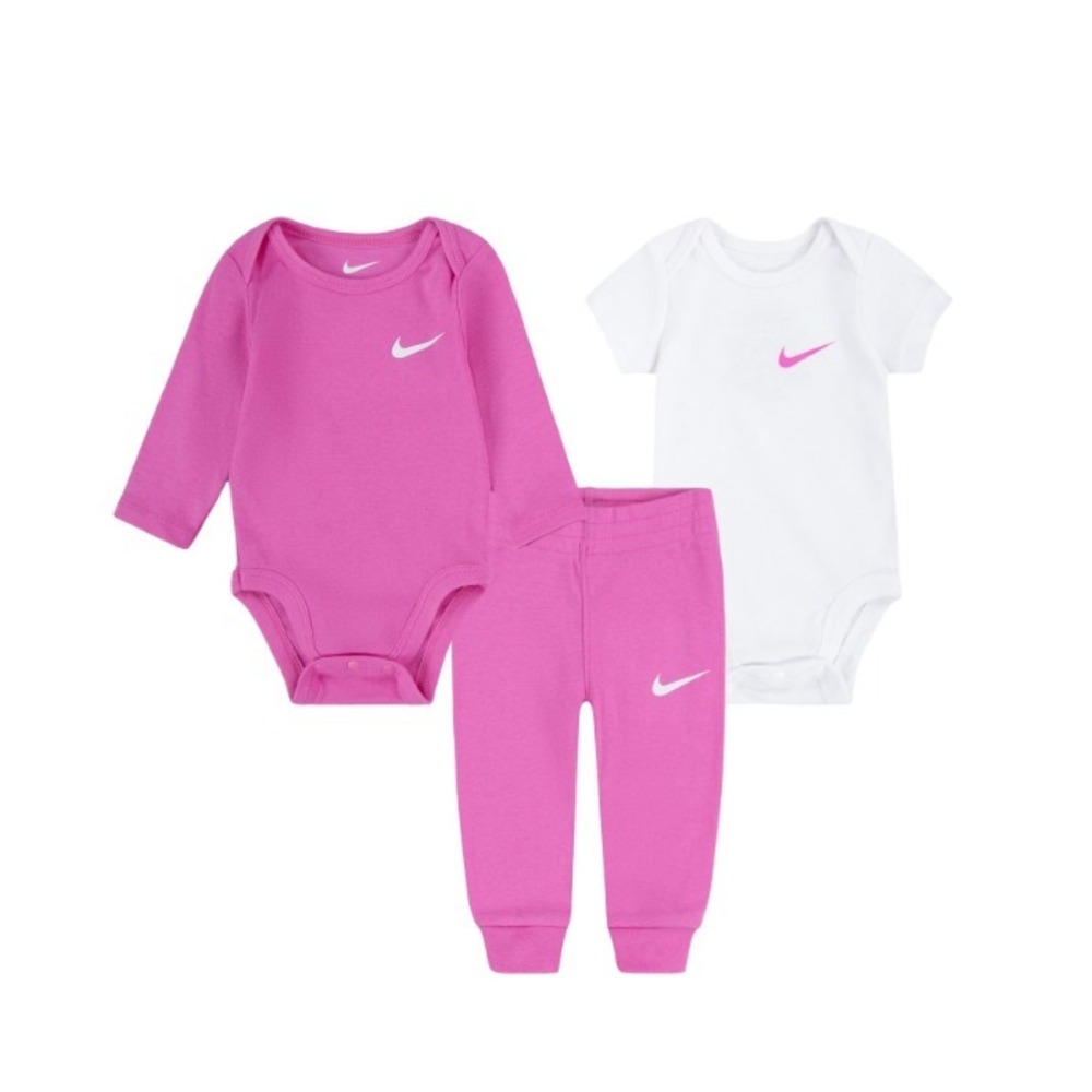 Nike Newborn Girl Girls 3 Pieces Set Pink